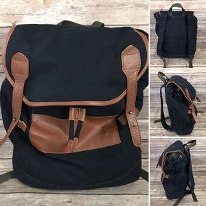 levis leather backpack